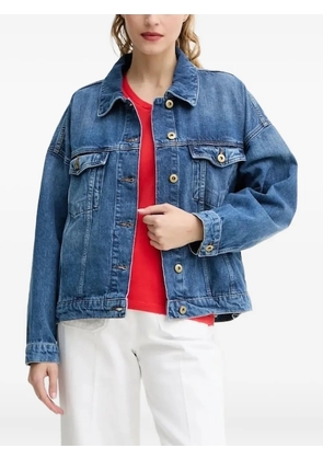 Sessùn button-fastening denim jacket - Blue