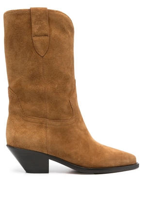 ISABEL MARANT 50mm Dahope cowboy boots - Brown