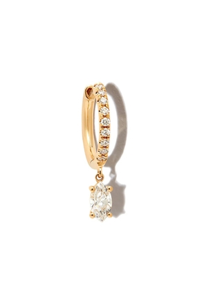 Anita Ko 18kt yellow gold diamond hoop earring