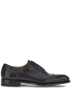 Ferragamo leather Oxford shoes - Black