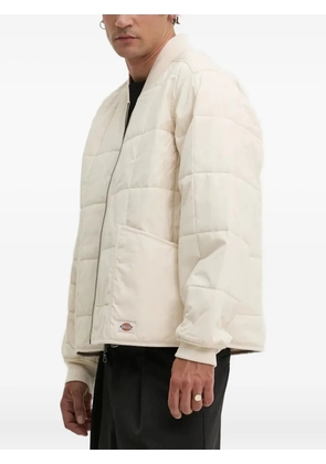 DICKIES Scobey quilted bomber jacket - White