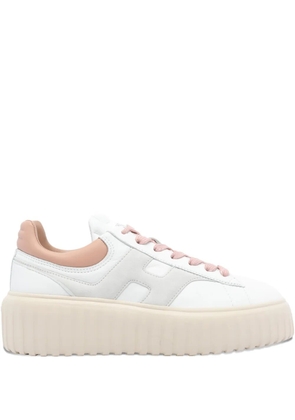 Hogan H-logo platform sneakers - White