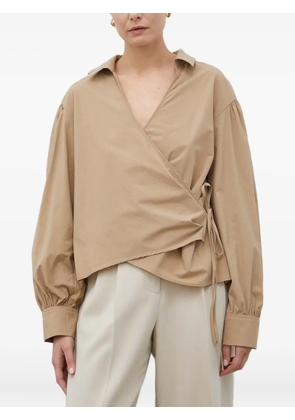 Day Birger Et Mikkelsen tie-detail top - Neutrals