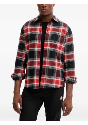 Mammut check-pattern shirt - Red