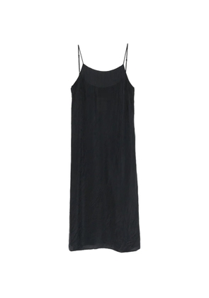 Uma Wang spaghetti strap midi dress - Blue