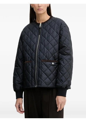 Marc O'Polo quilted zip jacket - Blue