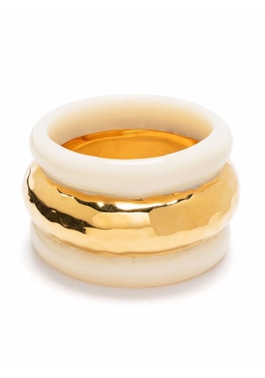 Aurelie Bidermann Nazca band ring - Gold
