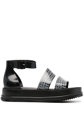 10 CORSO COMO monogram-print chunky sandals - Black