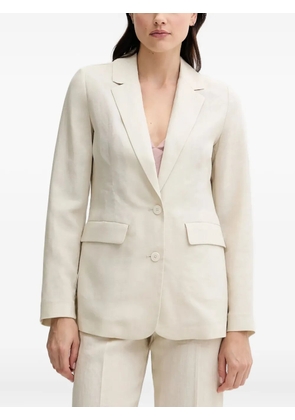 Benetton single-breasted blazer - Neutrals