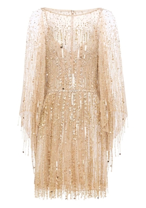 Jenny Packham Dazzle mini dress - Gold
