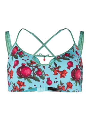 Marlies Dekkers Forbidden Fruit plunge balcony bra - Blue