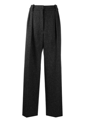 Valentino Garavani tailored herringbone trousers - Grey