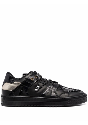 Giuliano Galiano Jeson leather low-top sneakers - Black