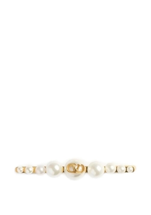 Valentino Garavani pearl tie clip - Gold