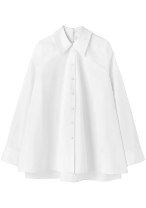 Jil Sander oversized cotton shirt - White