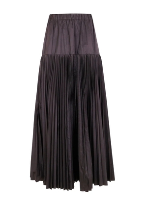 P.A.R.O.S.H. pleated skirt - Brown