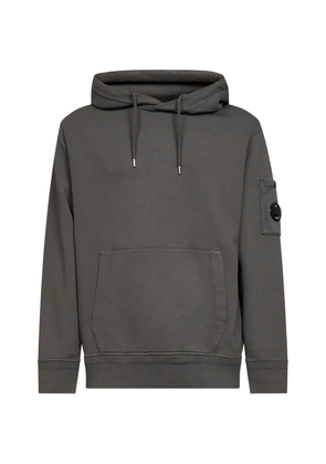 C.P. Company adjustable-drawstring pocket hoodie - Grey