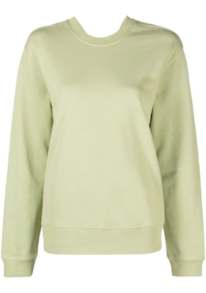 Proenza Schouler White Label twist-detail sweatshirt - Green