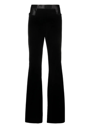 TOM FORD high-waisted flared trousers - Black