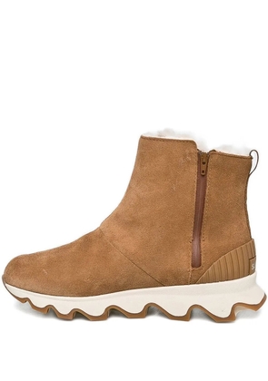 SOREL Kinetic™ suede sneaker boots - Brown