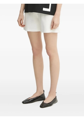 Liviana Conti drawstring-waist shorts - White