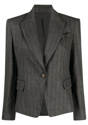 Brunello Cucinelli single-breasted blazer - Grey