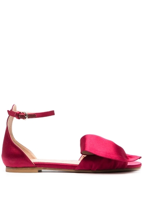 RED(V) RED(V) bow-embellished sandals