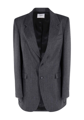 Coperni checked blazer - Grey