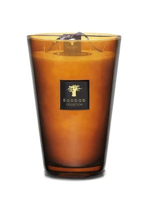 Baobab Collection Max 35 Les Prestigieuses Cuir De Russie candle - Orange