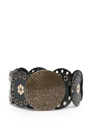 ETRO floral-print belt - Black