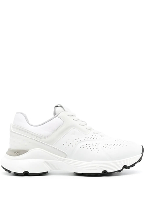 Tod's perforated low-top sneakers - White