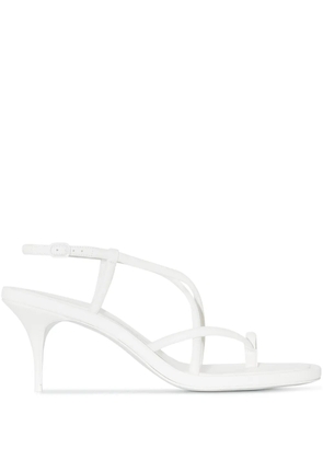 Alexander McQueen strap-detail open-toe sandals - White