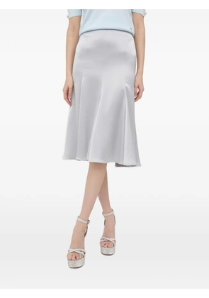 Trussardi flared midi skirt - Grey