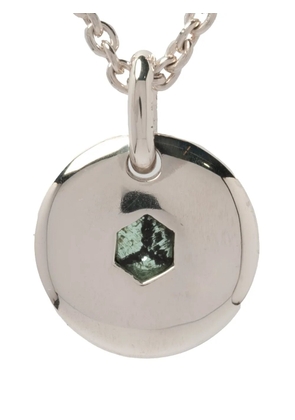 Parts of Four Disk necklace - Silver