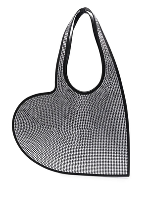 Coperni rhinestone-embellished shoulder bag - Black