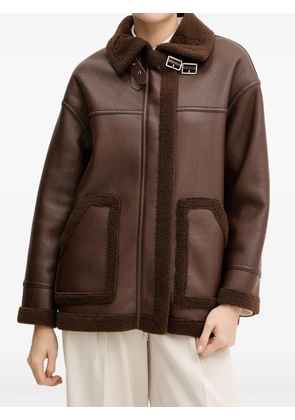 Silvian Heach buckle-detail jacket - Brown