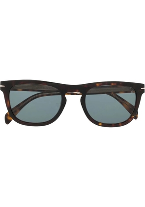 Eyewear by David Beckham tortoiseshell square-frame sunglasses - Brown
