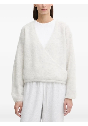 American Vintage Nuny V-neck sweater - Neutrals