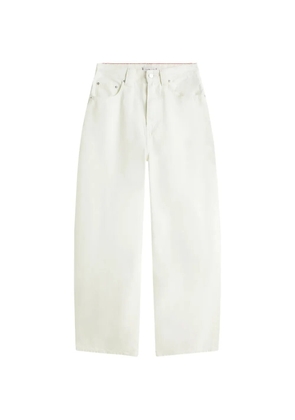Tommy Hilfiger five-pockets wide-leg jeans - White