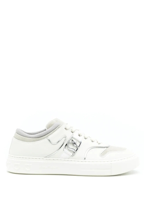 Ferragamo Gancini low-top sneakers - White