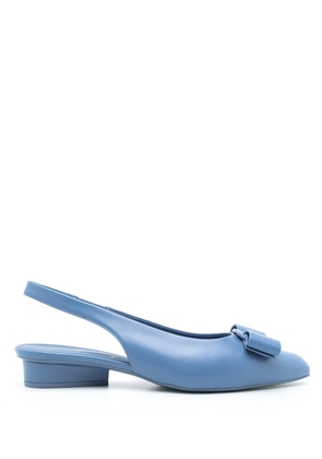 Ferragamo 25mm Vara Bow slingback pumps - Blue