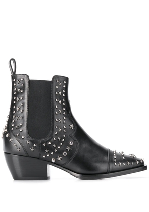 Philipp Plein low cowboy boots - Black