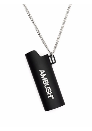 AMBUSH lighter case pendant necklace - Silver