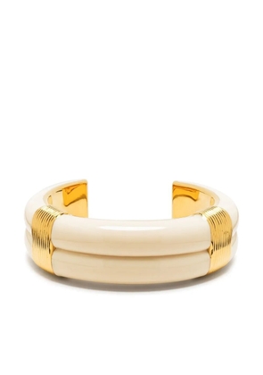 Aurelie Bidermann polished-finish open-back bangle - Gold