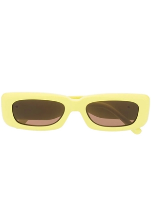 The Attico x The Attico Mini Marfa sunglasses - Yellow