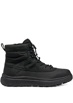 Geox padded lace-up boots - Black