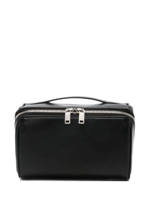 Saint Laurent zip top handle clutch bag - Black