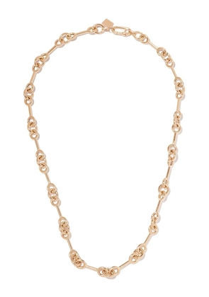 Lauren Rubinski 14kt yellow gold mixed-link necklace