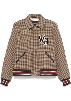 Wales Bonner Homecoming Varsity jacket - Brown