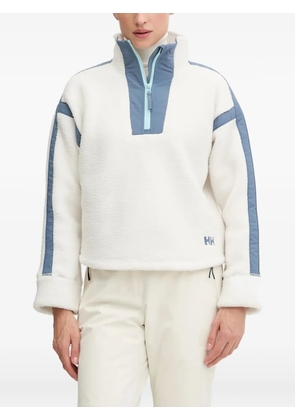 Helly Hansen zip stripe top - White